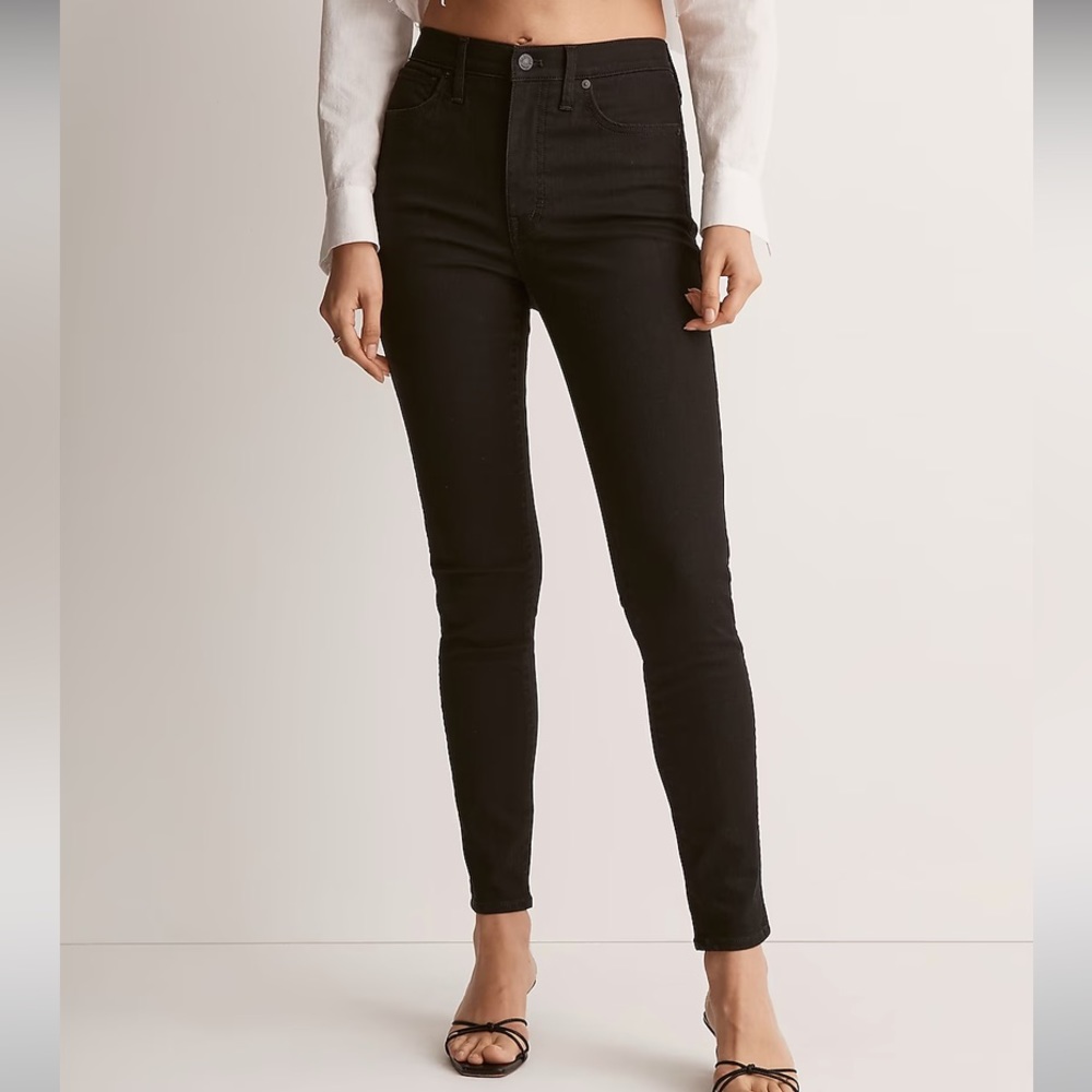 Black madewell roadtripper stretchy jeans